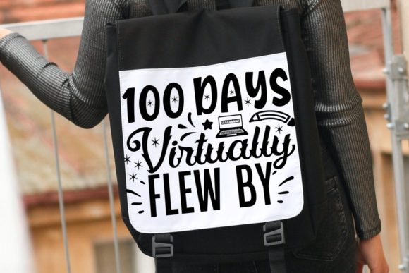 100 Days Virtually Flew by School SVG Review