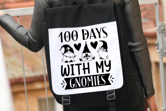 100 Days with My Gnomies School Svg – A Creative Graphic Design Asset for Content Creators