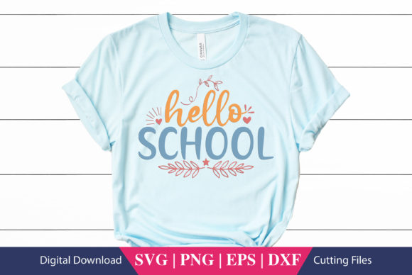 Hello School SVG File: A Designer’s Practical Take