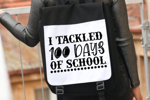 I Tackled 100 Days of School SVG: A Versatile Graphic for Crafts and Branding