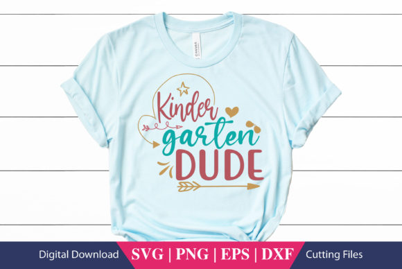 Kindergarten Dude School SVG File: A Versatile Graphic Design Asset for Crafts and Branding