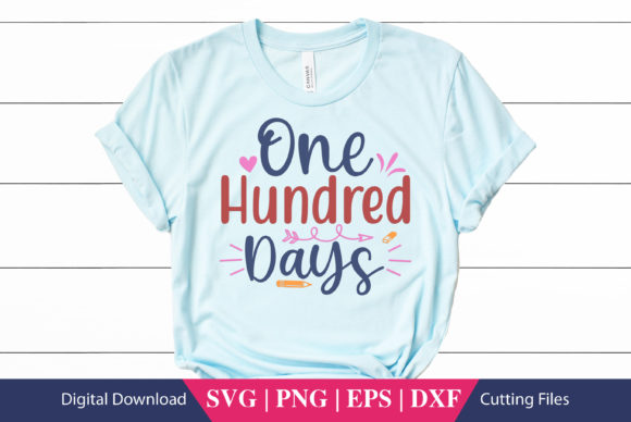 One Hundred Days School SVG File: A Versatile Graphic Design Asset for Crafts and Creative Projects