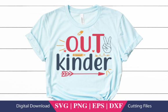Out Kinder School SVG File: A Versatile Graphic Design Asset for Local Business Branding
