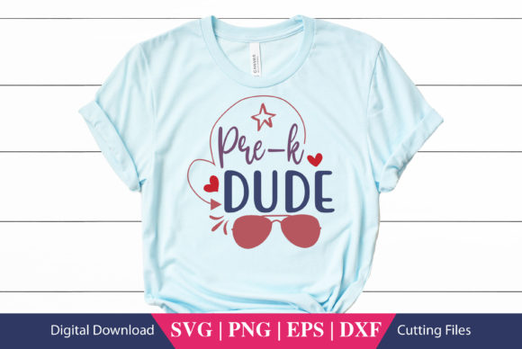 Pre-k Dude School SVG File: A Versatile Design Asset for Crafts and Graphics