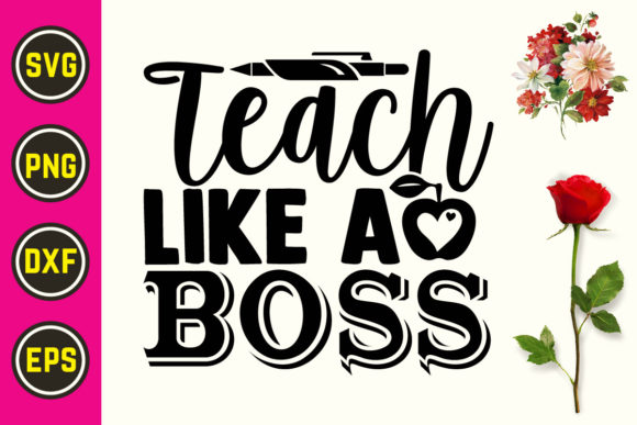 Teacher SVG Cutting File 25: A Versatile Graphic for Crafts