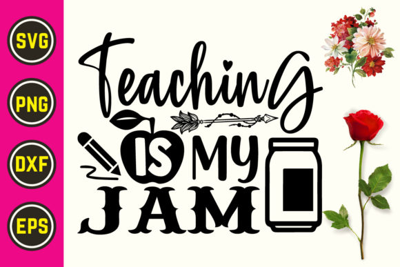Teacher SVG Cutting File 73: A Versatile Graphic Design Asset for Crafts and Blogs