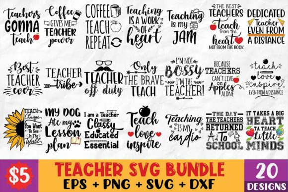 Teacher–SVG Bundle Review for Crafts and Graphics